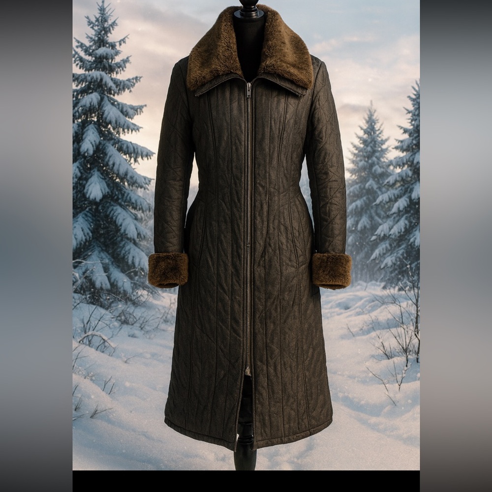 Charcoal winter Coat
